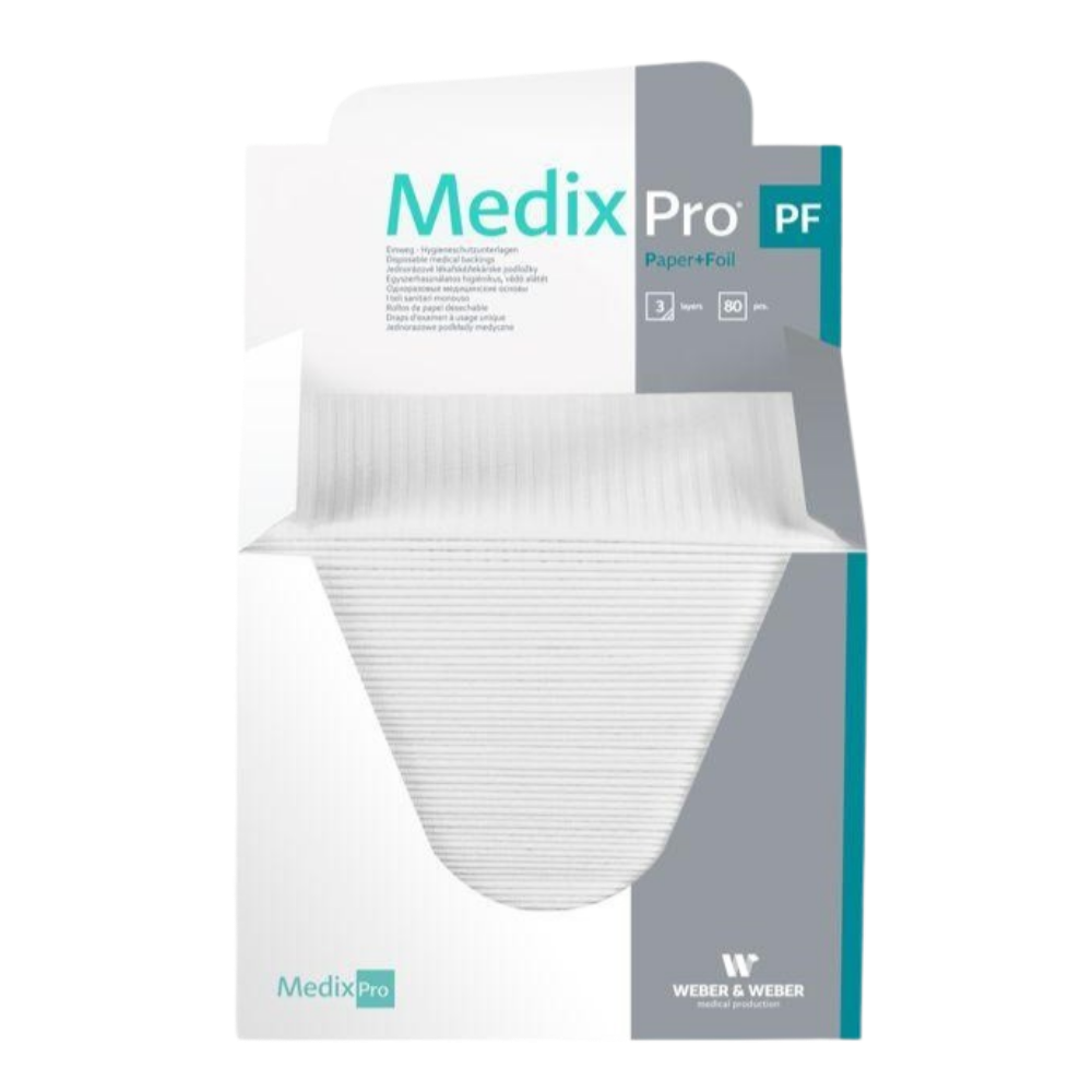 MedixPro Foldable Paper-Foil Pads 80 Pieces - Various Colors
