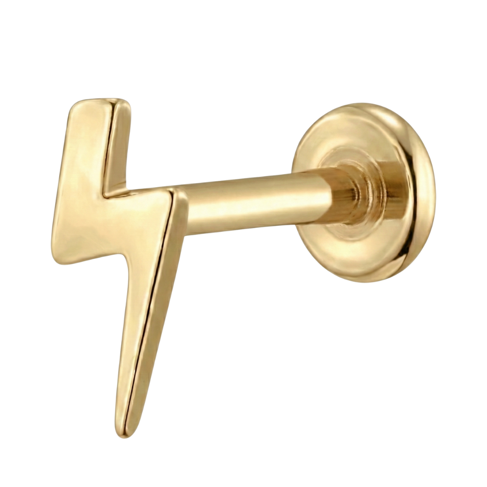 Labret de titanio - Rayo