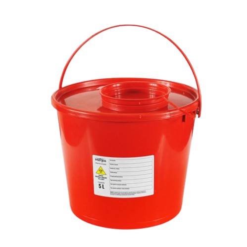 Red Medical Waste Container - Various Sizes