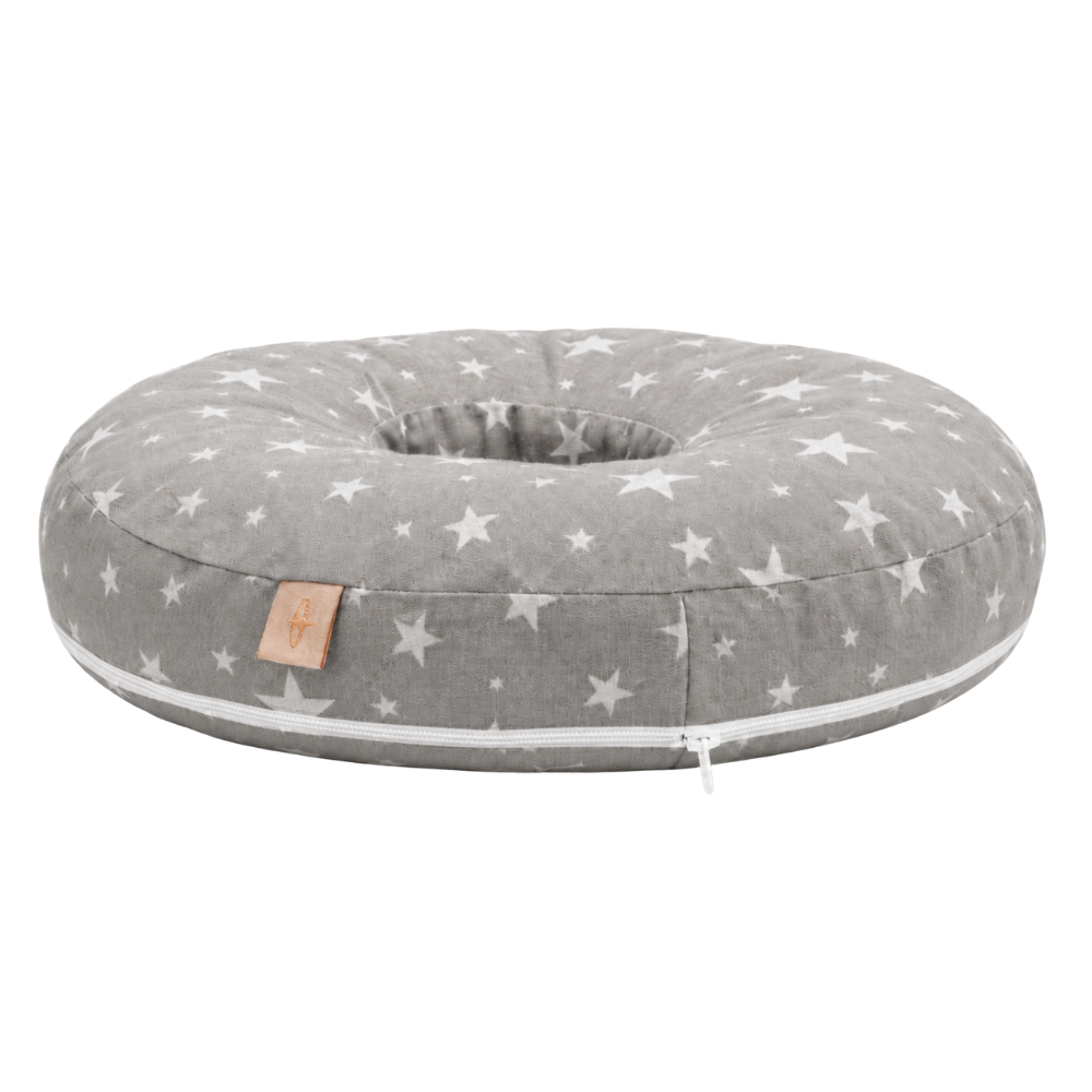 Donut pillow for piercing - cotton, 30 cm, Polish product