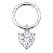 Segment Clicker With Heart Pendant