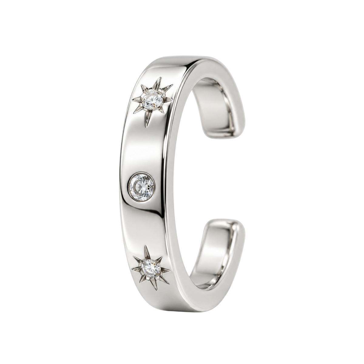 Nausznica z Gwiazdkami - Ear Cuff