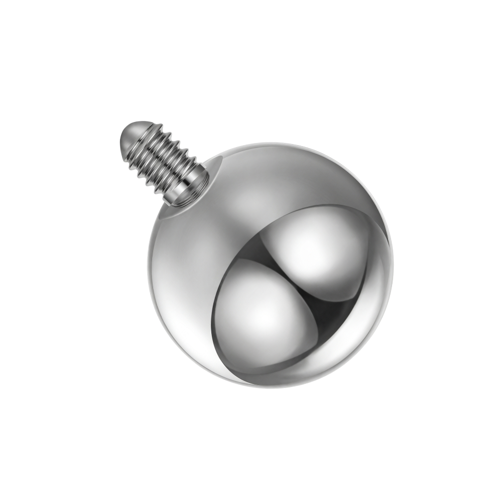 Titanium Nut - Ball with External Thread