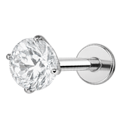 Labret Decorativo Titanio - Diamante