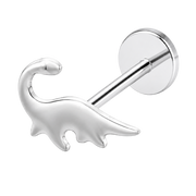 Tytanowy Labret Ozdobny Dinozaur