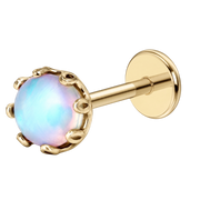 Tytanowy Labret Ozdobny Pelnia Ksiezyca