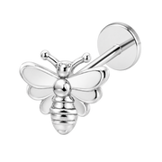 Tytanowy Labret Ozdobny Pszczola