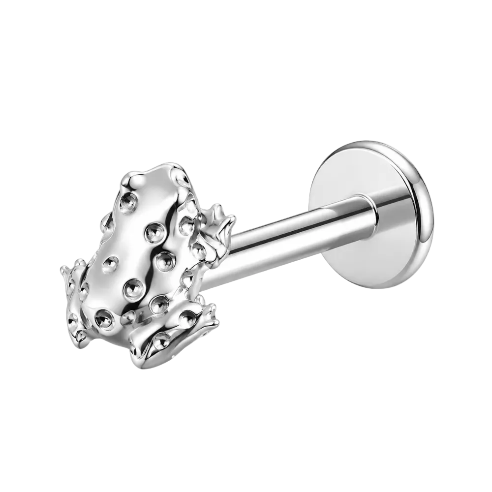 Tytanowy Labret Ozdobny Zaba