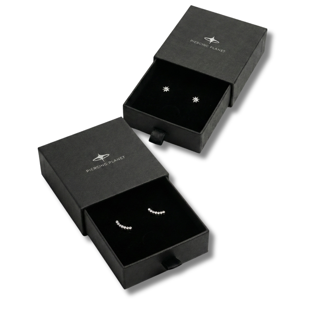 Elegant Jewelry Gift Box - Black