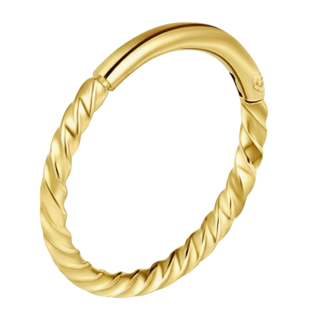 clicker structure, golden cover