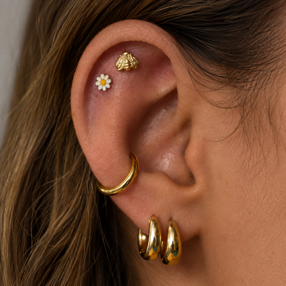 piercing lobe compositions