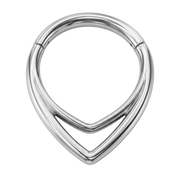 Steel Segmented Double Clicker - Teardrop